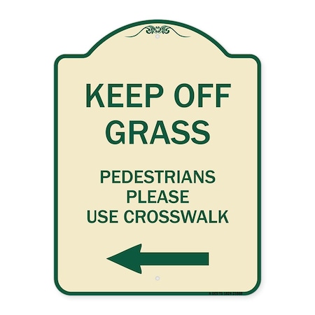 Signmission Lawn Boss Stake Kit Heavy-Gauge Aluminum Architectural Sign, 24" x 18", TG-1824-23888 A-DES-TG-1824-23888